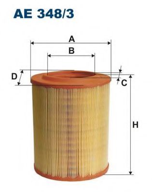 въздушен филтър AE348/3