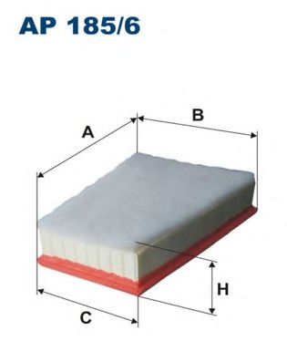въздушен филтър AP185/6