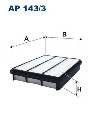 въздушен филтър AP143/3