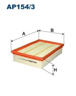 въздушен филтър AP154/3
