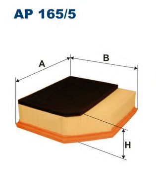 въздушен филтър AP165/5