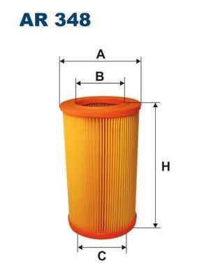 въздушен филтър AR348