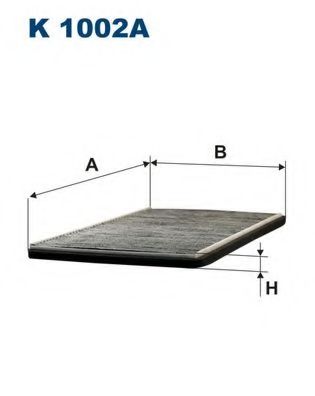 филтър, въздух за вътрешно пространство K1002A