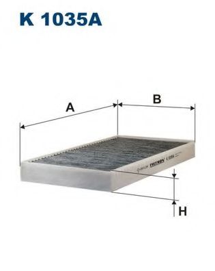 филтър, въздух за вътрешно пространство K1035A