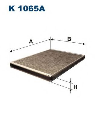филтър, въздух за вътрешно пространство K1065A