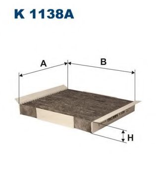 филтър, въздух за вътрешно пространство K1138A
