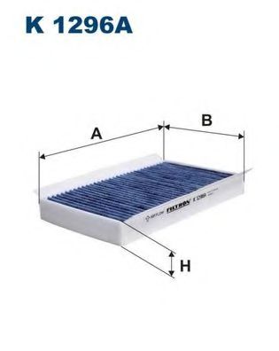 филтър, въздух за вътрешно пространство K1296A