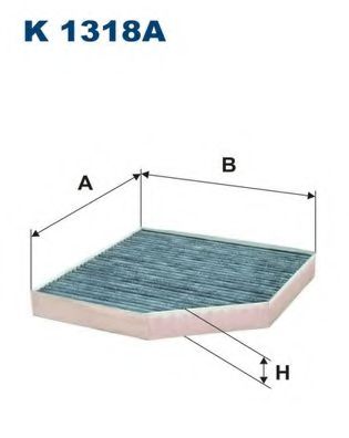 филтър, въздух за вътрешно пространство K1318A
