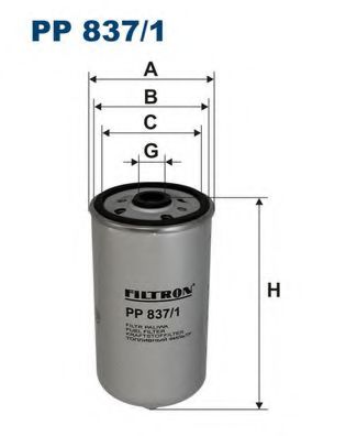 горивен филтър PP837/1