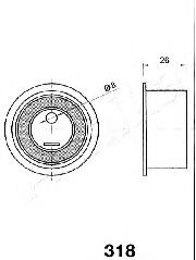 ремъчен обтегач, ангренаж 45-03-318