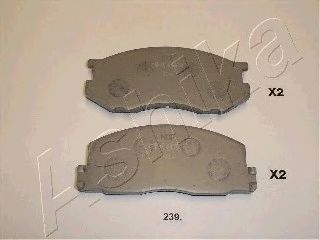 комплект спирачно феродо, дискови спирачки 50-02-239