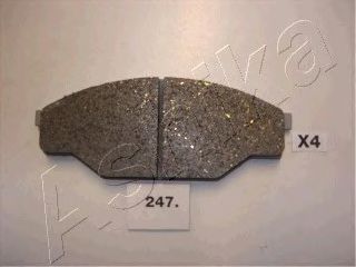 комплект спирачно феродо, дискови спирачки 50-02-247