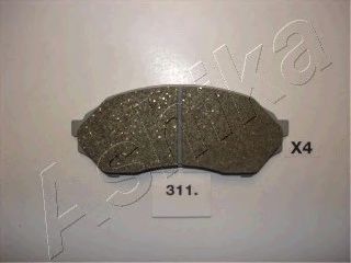 комплект спирачно феродо, дискови спирачки 50-03-311