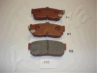 комплект спирачно феродо, дискови спирачки 51-01-133