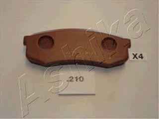 комплект спирачно феродо, дискови спирачки 51-02-210