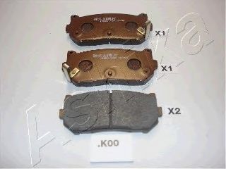 комплект спирачно феродо, дискови спирачки 51-0K-K00