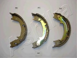 комплект спирачна челюст 55-H0-007