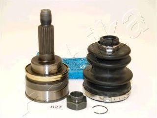 каре комплект, полуоска 62-08-827