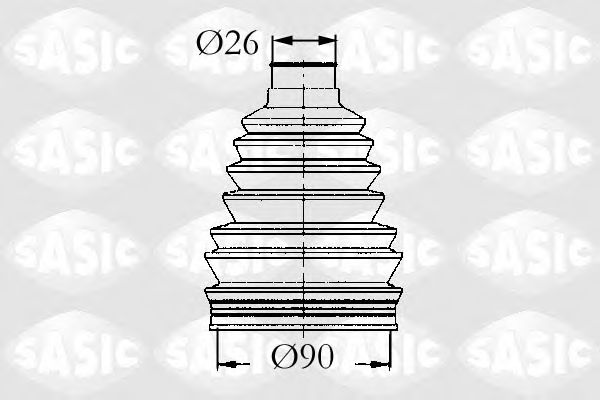 комплект маншон, полуоска 4003441