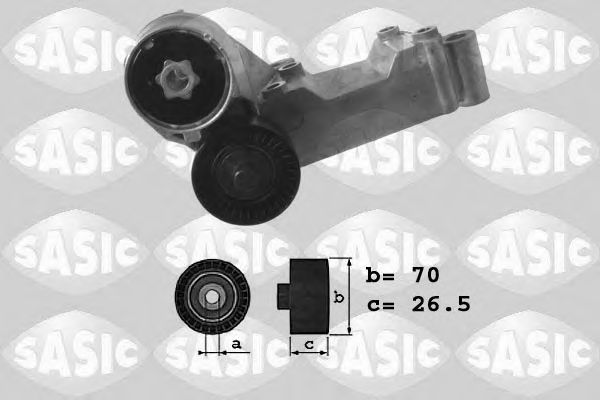 ремъчен обтегач, пистов ремък