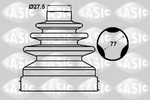 комплект маншон, полуоска 1904039