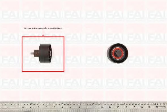 паразитна/ водеща ролка, зъбен ремък
