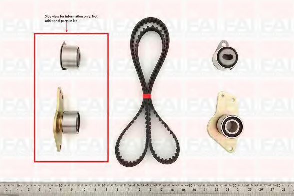 комплект ангренажен ремък