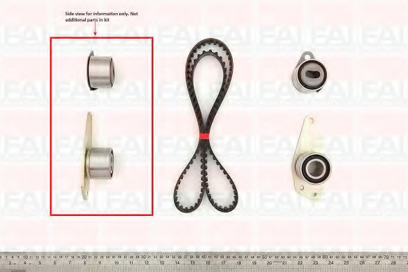 комплект ангренажен ремък