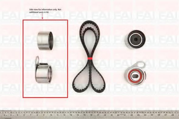 комплект ангренажен ремък