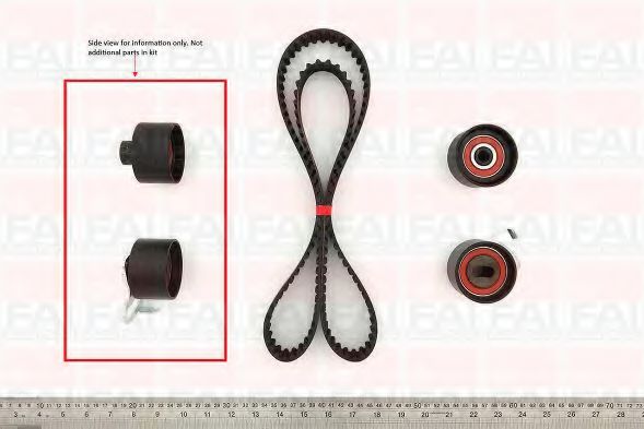 комплект ангренажен ремък