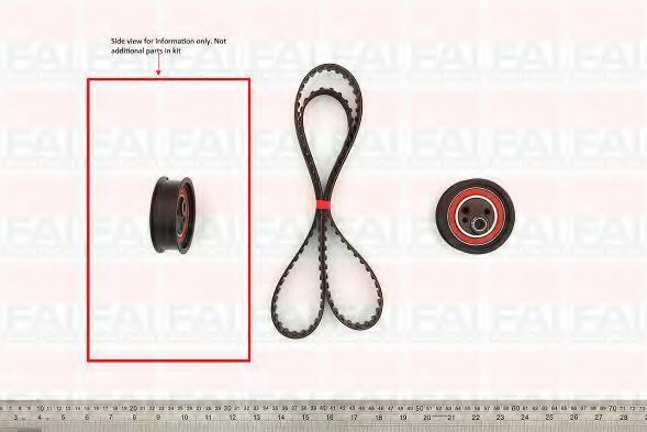 комплект ангренажен ремък