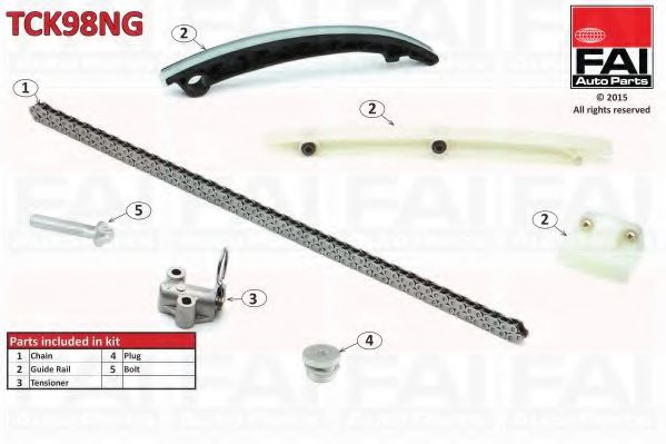 комплект ангренажна верига