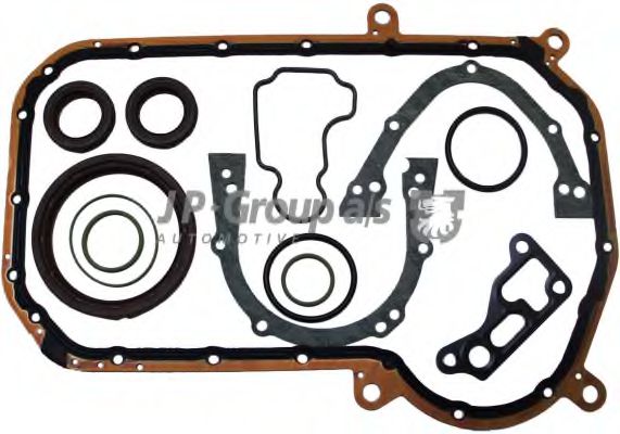 комплект гарнитури, колянно-мотовилков блок
