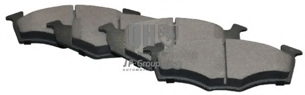 комплект спирачно феродо, дискови спирачки