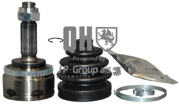 каре комплект, полуоска