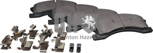 комплект спирачно феродо, дискови спирачки