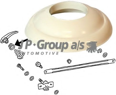 рамка на ръкохватка на врата 8187100806