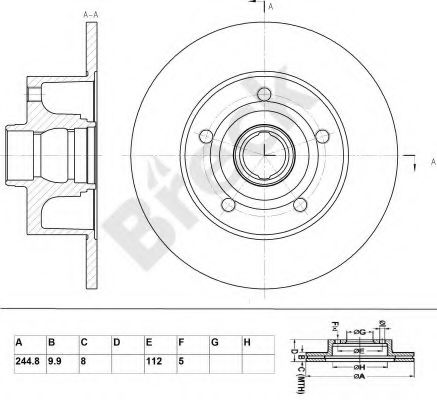 спирачен диск