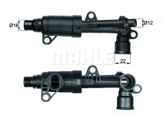 термостат, охлаждане на маслото