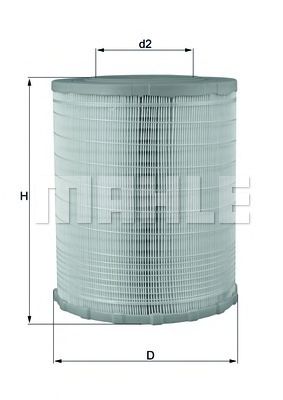 въздушен филтър LX 3480