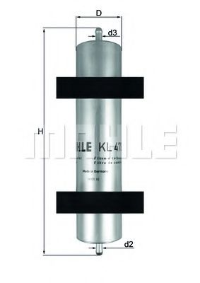 горивен филтър KL 478