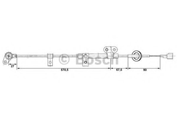 датчик, обороти на колелото 0 265 006 254
