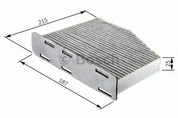 филтър, въздух за вътрешно пространство 1 987 432 105