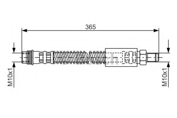 спирачен маркуч 1 987 476 063