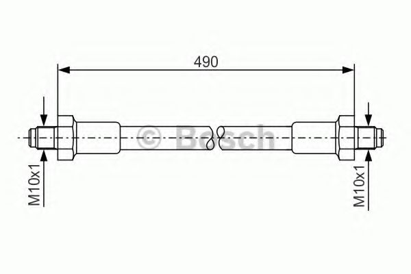 спирачен маркуч 1 987 476 276
