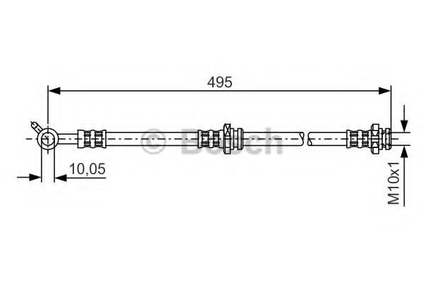 спирачен маркуч 1 987 476 399