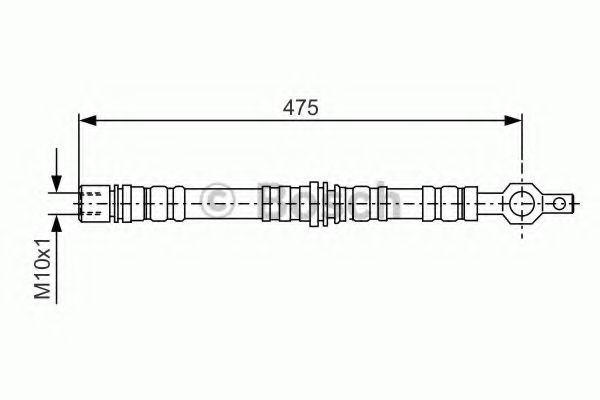 спирачен маркуч 1 987 476 498
