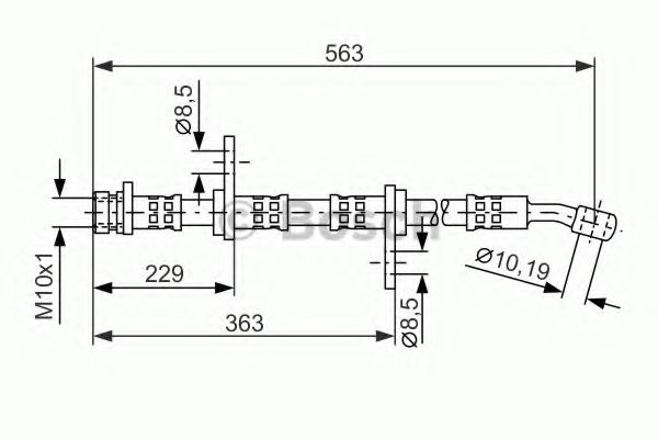 спирачен маркуч 1 987 476 527