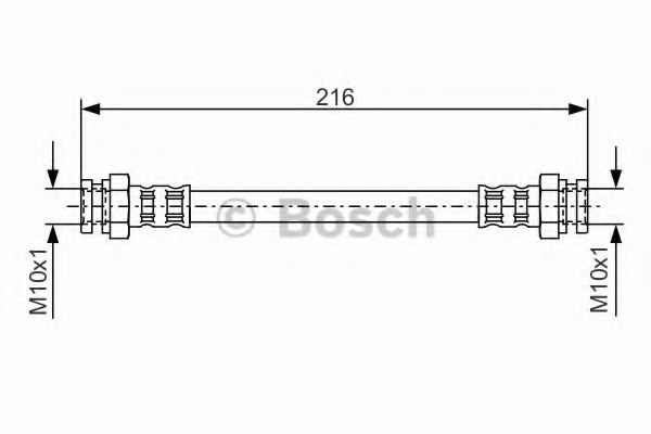 спирачен маркуч 1 987 476 529
