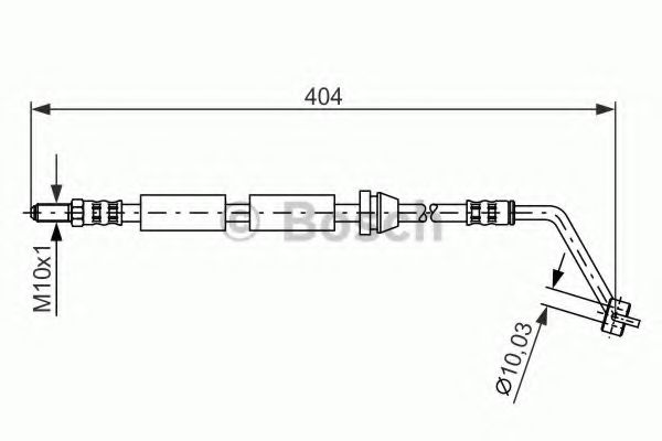 спирачен маркуч 1 987 476 617